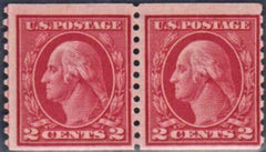 US 453 Washington / Franklin F+ Mint NH Pair cv $625