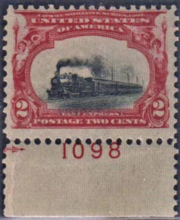 US 295 Early Commemoratives Fine Mint NH Plate # Single