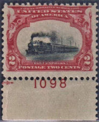 US 295 Early Commemoratives Fine Mint NH Plate # Single
