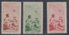 Switzerland PJ1-3 XF Mint LH cv $780