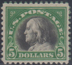 US 524 Washington / Franklin VF+ Mint cv $340