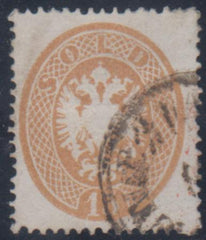 Austria - Lombardy - Venetia - 19 VF Used Light Cancel cv $310