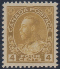 Canada 110 XF Mint NH Large Margins cv $120