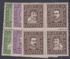 Denmark 167a, 171a, 175a VF NH cv $225