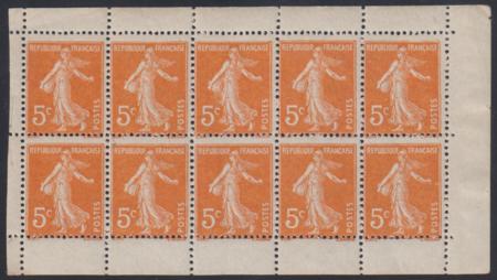 France 160a Mint NH Booklet Pane of 10 cv $72.50