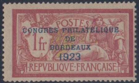 France 197 F Unused LH Signed cv $440