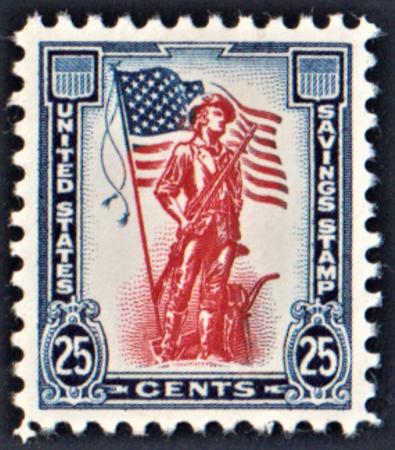 US S7 Savings Stamp F - VF LH cv $1.50