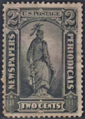 US PR9 Newspaper Fine Unused No Gum cv $120