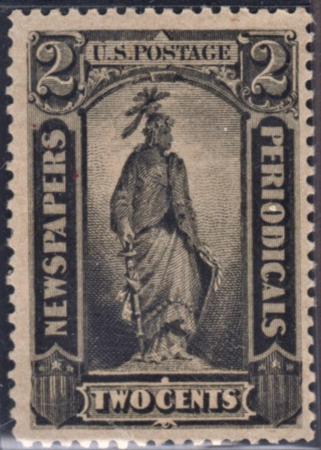 US PR57 Newspaper F - VF Unused NH PFC for Block cv $200