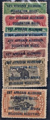 Belgian German East Africa N17-24 VF LH Fresh cv $64.50