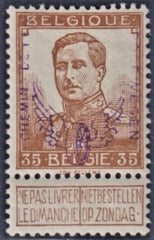 Belgium Q55 VF - XF NH Signed VK cv $850