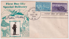 US E17 FDC with 925 Signed by Postmaster Frank Walker