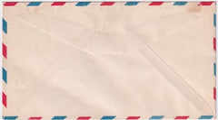 US UC1 Airmail Unflown Cover Signed by Aviator Amelia Earhart