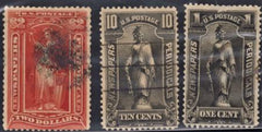 US PR114, PR117, PR120 Newspaper F+ Used cv $160