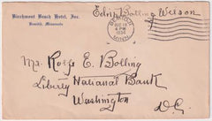US 1934  Free Frank Cover Signed By Edith Bolling Wilson