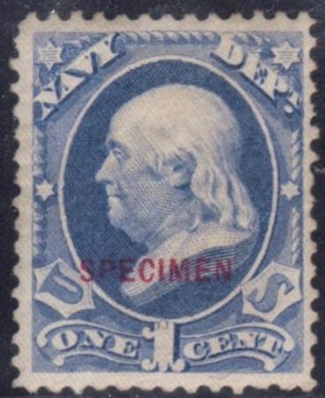 US O35S Officials VF - XF Unused Specimen Overprint