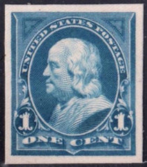 US 247P4 Essays XF Unused Pristine Card Proof cv $100