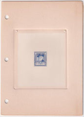 US 867P2 5c Walt Whitman Large Die Proof in Blue on White Wove
