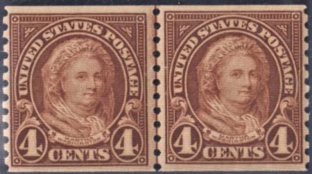 US 601 VF Mint NH Line Pair cv $55
