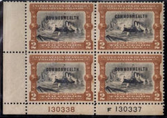 US Possessions - Philippines 444 VF - XF Unused LH LL Corner Plate # Block cv $87.50