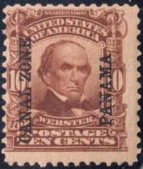 US Possessions - 8 Canal Zone Just Fine Mint LH cv $130