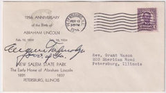 US 555  Autographed Cover, GA Governor, Eugene Talmadge