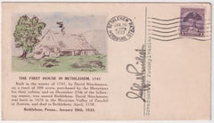 US 708  Autographed Cover, Gifford Pinchot, Governor of PA