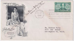 US 974 Autographed FDC Signed by Constance Rittenhouse, Girl Scout Director