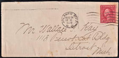 US 500 Fine Single on Small Cover - PSAG Cert cv $650