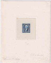 US 262P1 Large Die Proof, Pencil Signed