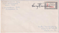 US 1141Autographed Cover Signed by Harry Truman