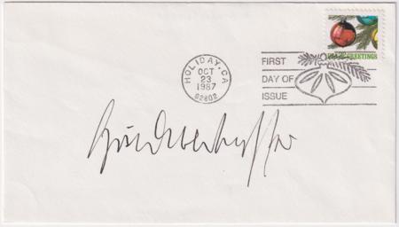 US 2368 Autographed FDC Signed by Friedrich Hundertwasser