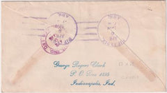 US Arkansas, Fifty-Six 498, 618, 627, 642, 646 Fancy Cancel Cover, Numerals & ARK