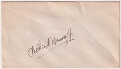 US IIinois, Henton 703 Fancy Cancel Cover, George Washington in Red