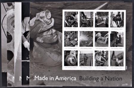 US 4801m Modern Imperf Building A Nation Set of 5 Sheets