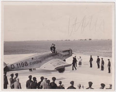 Germany 1928 Photograph Signed by Hermann Kohl, Pioneer Aviator