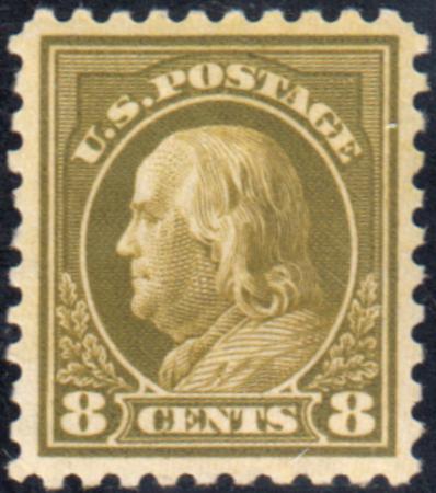 US 431 Washington / Franklin XF - SUP Mint Hinged cv $115