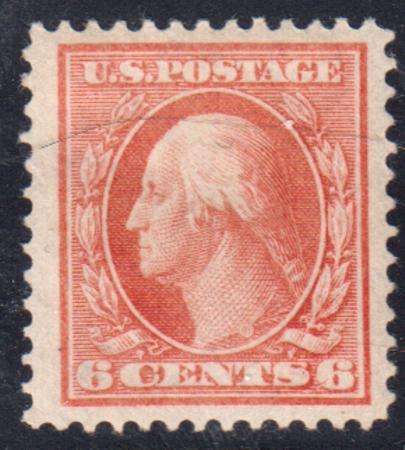 US 336 Washington / Franklin VF - XF Mint Hinged Jumbo - Spectacular!