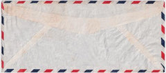US 1938 C23a Legal Sized Air Cover with Puerto Rico Semi-Officials Label