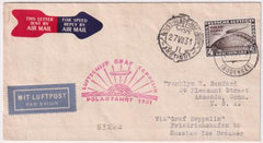 Germany 1931 Polar Flight Cover with C42