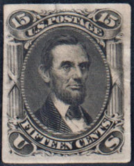 US 77P3 Early Classics VF Mint Plate Proof on India cv $55