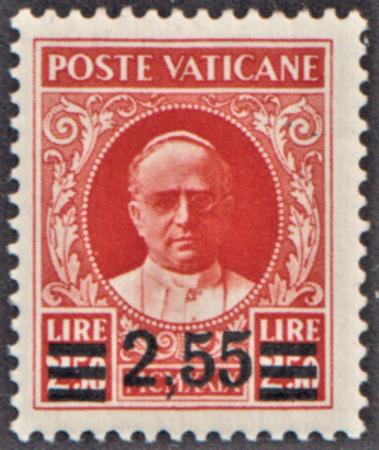 Vatican 38 F - VF+ / LH Signed