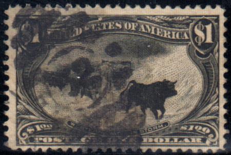 US 292 Early Commemoratives F - VF Used Somewhat Heavy Cancel - Sound! cv $700