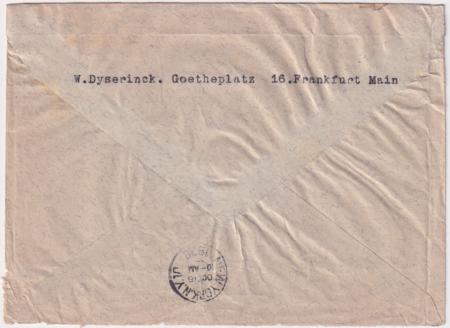 Germany 1928 Zeppelin American Flight Cover  with C37