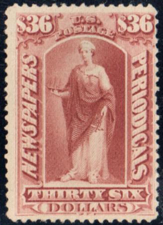 US PR77 Newspapers F - VF Mint NH Expertly Regummed - Sharp Impression - cv $350