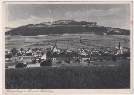 Germany 1931 Zeppelin Nüremburg Flight Card with C35 to Frankfurt