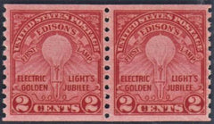 US 656 F - VF+ NH Fresh Coil Pair cv $45