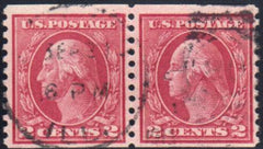 US 453 Washington / Franklin F - VF Used Pair - Exceptional! cv $140