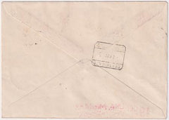 Luxembourg / Germany 1939 Censored  Reg. Air Cover to Canary Is