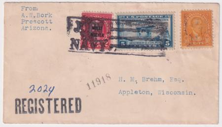 US Oklahoma, Maud 642, 646, 650 Fancy Cancel Cover, The Navy